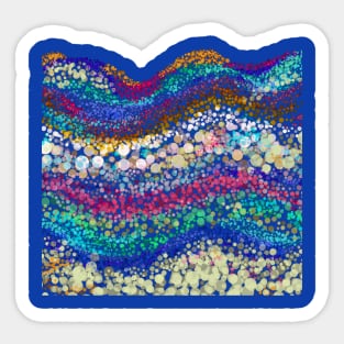 Waves pattern 2 Sticker